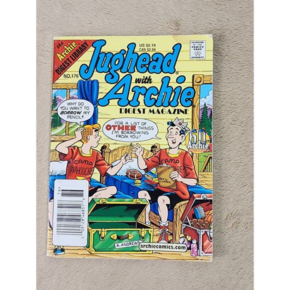 Archie's Pals 'N' Gals Jughead With Archie Comic Book 2002 Digest Magazine Vtg - Picture 9 of 16